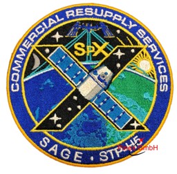 Bild von SpaceX 10 CRS Commercial Resupply Services Abzeichen Patch